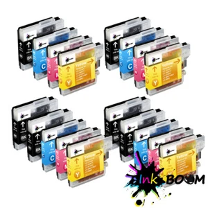 18 Ink Cartridge fits Brother LC61 MFC-795CW MFC-990CW DCP-365CN DCP-6690CN - Picture 1 of 1