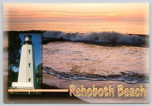 Postal Sunset Cape Henopen Faro Rehoboth Beach Delaware - Imagen 1 de 2