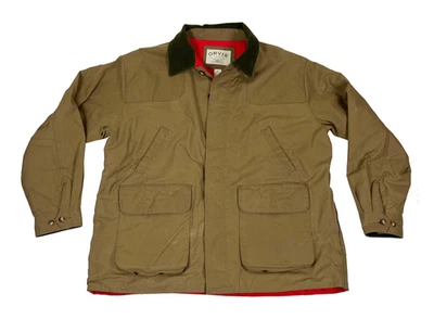 Orvis Heritage Field Coat Dry Waxed Lined Barn Utility Jacket Mens XL - Image 1 of 4