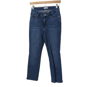 Jeans ajustados Good American Good Legs tiro medio GLL941T en azul620 para mujer 4 27 - Imagen 1 de 6