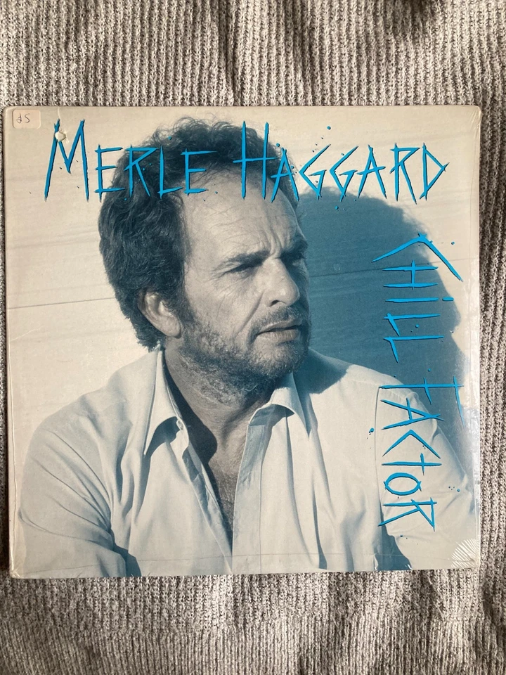 MERLE HAGGARD  CHILL FACTOR VINYL LP, FE40986, FACTORY SEALED - Image 1 of 1