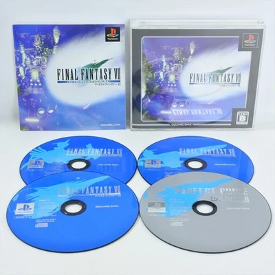 FINAL FANTASY VII 7 INTERNATIONAL Ultimate Hits UH PS1 Playstation JP 2321 p1 - Image 1 of 4