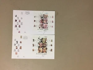 Two Israel fdc with PERSONALITIES SS - Picture 1 of 1