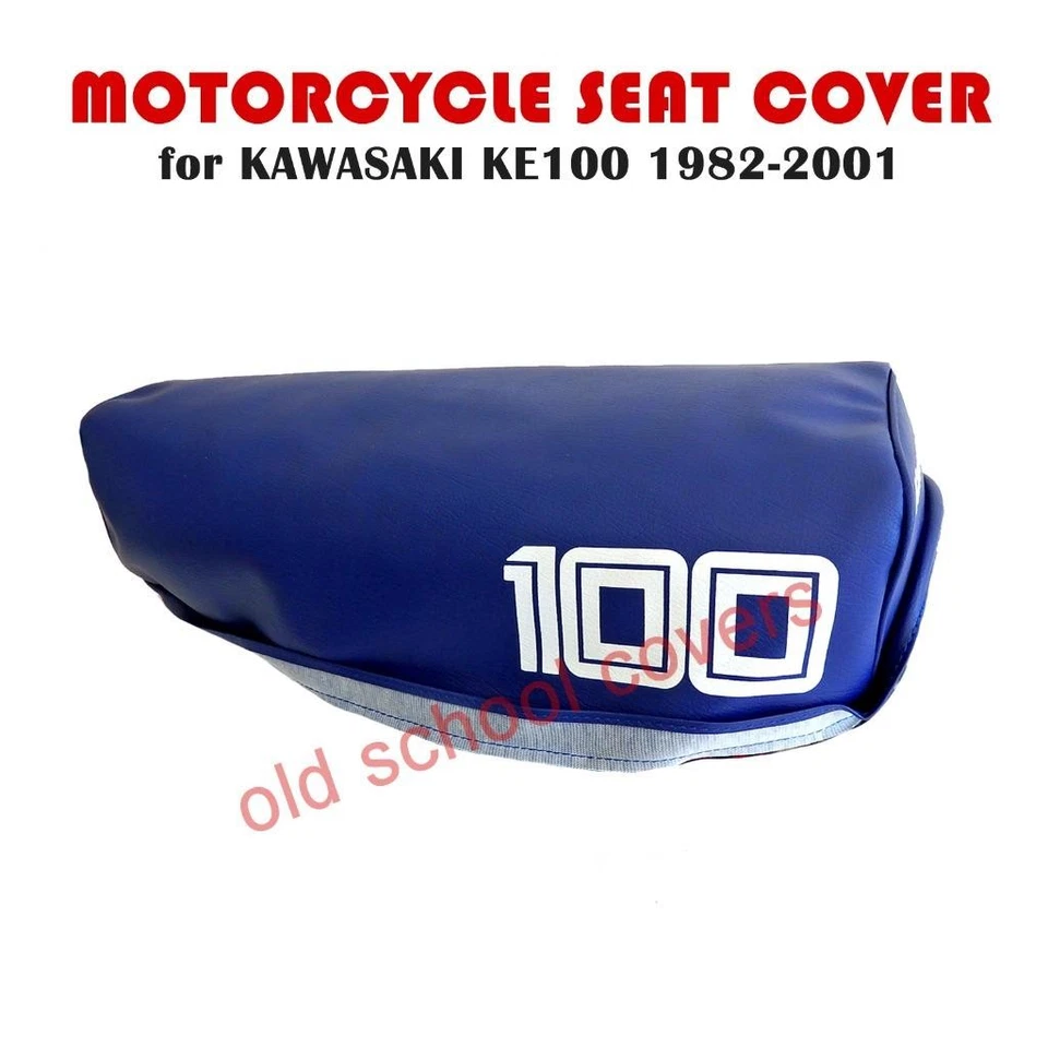 FUNDA ASIENTO MOTO SE ADAPTA A KE100 KE 100 KAWASAKI 1982-2001 INC CORREA ASIENTO Foto 1 de 1