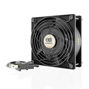 AXIAL LS1238, Quiet Muffin Fan, 120V AC 120mm x 38mm Low Speed, UL-Certified ... - Picture 1 of 7