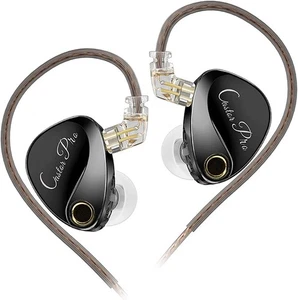 KZ Castor Pro Monitor Auricolare Sintonizzabile, Bassi Migliorati HiFi Senza Microfono, Nero - Foto 1 di 8