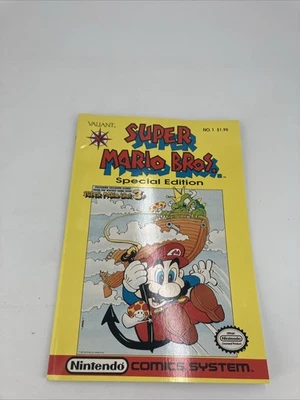 SUPER MARIO BROS.  SPECIAL EDITION #1 NINTENDO & VALIANT COMICS Ships fast - Image 1 of 4
