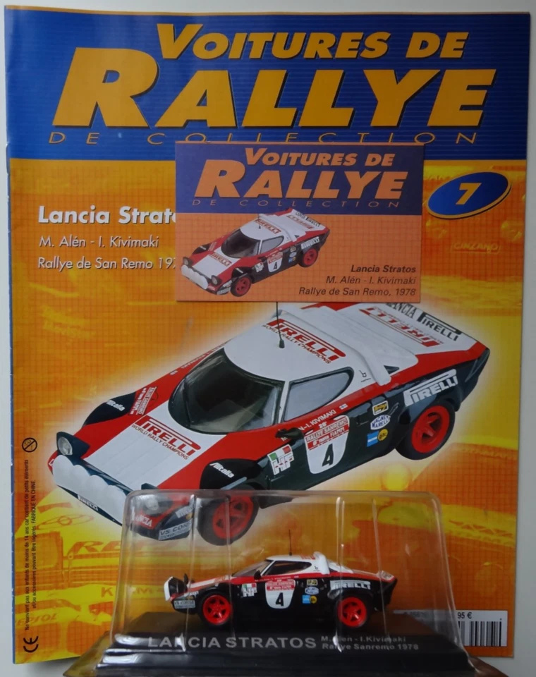 Lancia - Stratos - 1er Rallye Sanremo 1978 - Alén Markku - Kivimäki Ilkka - 1/43 - Photo 1/4