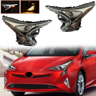 For 2016 2017 2018 Toyota Prius Headlights Assembly LED DRL Headlamps Foto 1 de 4