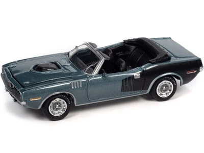 PLYMOUTH Cuda Convertible - 1971 - Winchester grey - Johnny Lightning 1:64 - Imagen 1 de 4