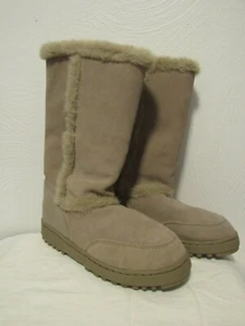 New RAMPAGE Alison Women Pull Up Shearling Fur Snow Winter Knee High Boot SZ 6 M - Picture 1 of 7