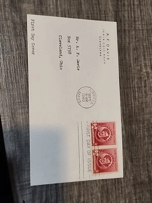 US 2c 1940 Famous Americans Artist James Abbot McNeil Whistler Pair - #C59 - Image 1 of 3