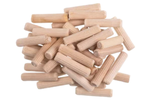 (0,08€/Stk.) Holzdübel Riffeldübel Holzverbinder 5x30mm 50 Stück (0000) - Bild 1 von 2