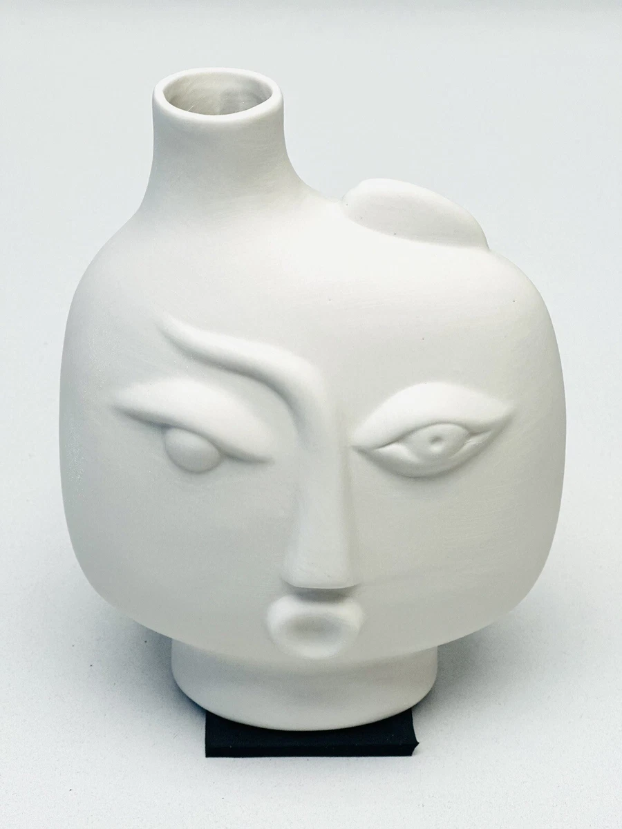 Kare Design Vase Body Part – Handgefertigte Keramik-Dekovase In Weiß, 25 Cm Höhe