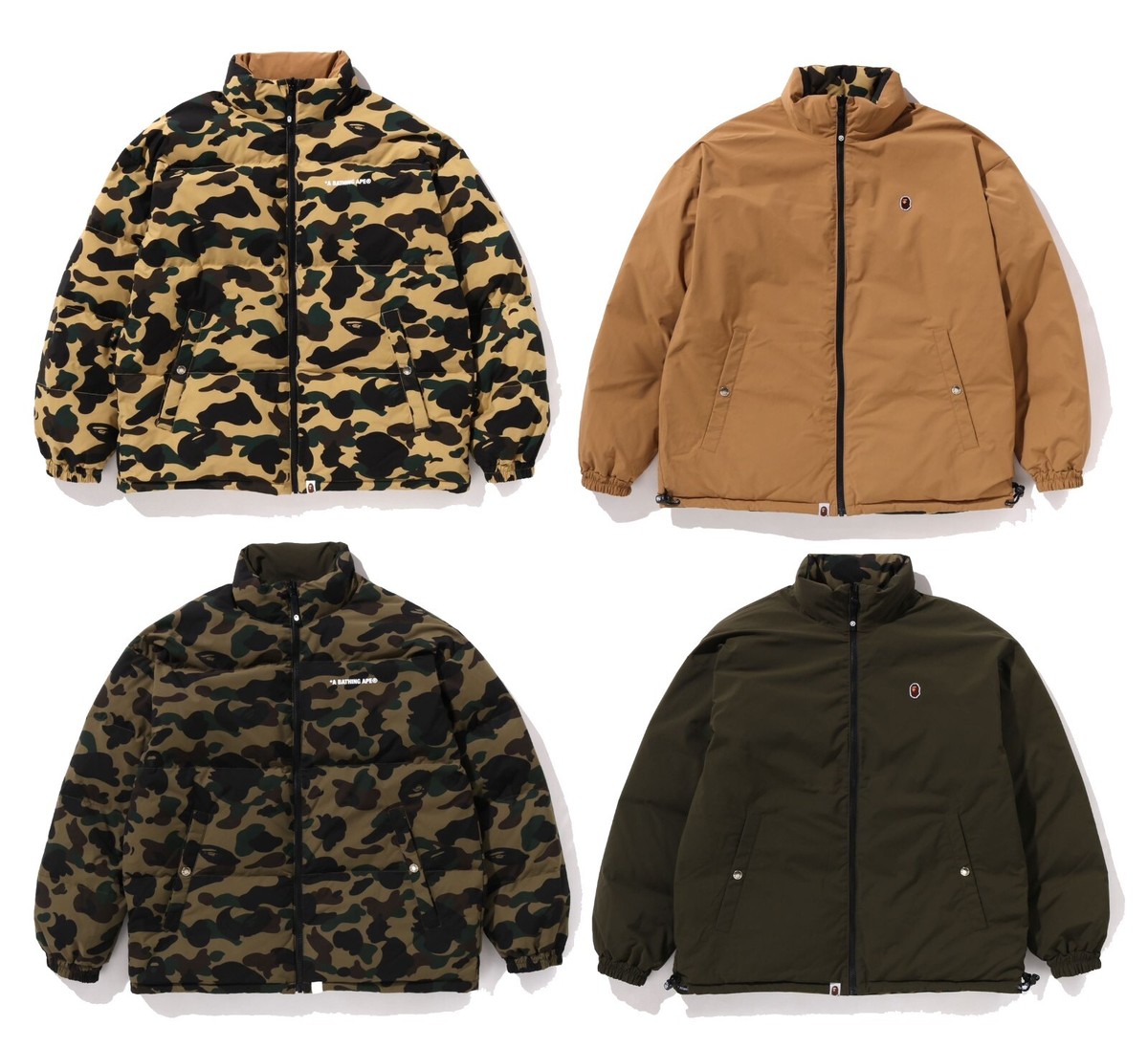 A Bathing Ape Yellow Coats, Jackets & Vests for Men for Sale A Bathing Ape Yellow Coats, Jackets & Vests for Men for Sale