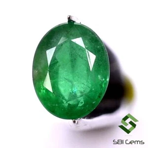 10.20x8.20 mm Certified Natural Emerald Oval Cut 3.45 Cts Untreated Loose Gems - Picture 1 of 6