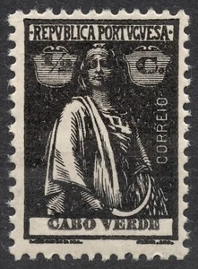 SG210 Sn:#163 1914 1/2 c Portoghese Capo Verde - Cerere, MNH - Foto 1 di 2