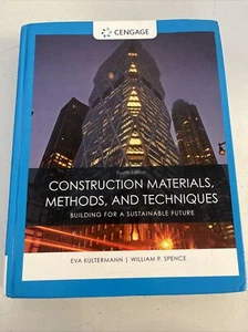 Construction Materials, Methods and Techniques - Hardcover - GOOD - Picture 1 of 3