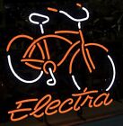 Townie Bike Electra Bike 20"x16" Neon Sign Light Lamp Gift Show Bar With Dimmer