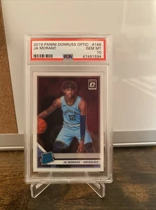2019-20 JA MORANT DONRUSS OPTIC RATED ROOKIE GEM RC PSA 10 RC Superstar 🔥 - Picture 1 of 12
