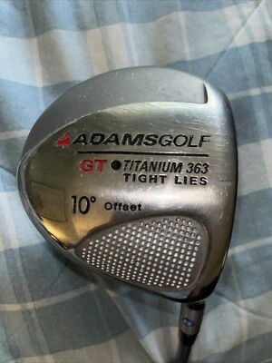 Adams Golf GT Tight Lies Titanium 363 Ultimate Supershaft 10* Driver RH - Image 1 of 4