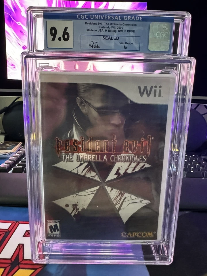 Resident Evil: The Umbrella Chronicles (Nintendo Wii, 2007) CGC 9.6 - Image 1 of 4