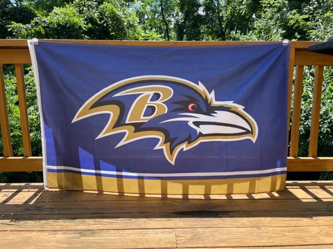 NFL Baltimore Ravens 3x5 Feet Large Flag Cover