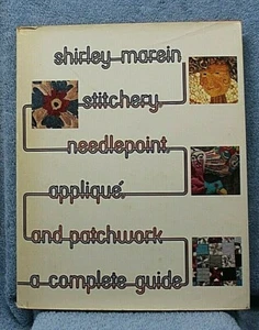 Aplique de punta de aguja Shirley Marein Stitchery, guía completa de retazos 1974 - Imagen 1 de 12