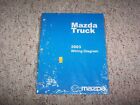 2003 Mazda B-Series Truck B2300 B3000 B4000 Electrical Wiring Diagram Manual