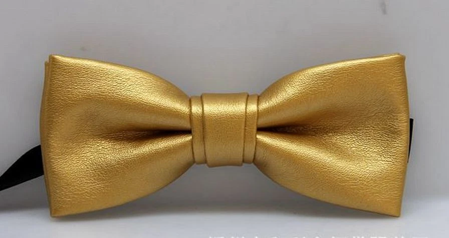 Мужские ПВХ смокинг галстуки Chocker галстук жених галстук-бабочка выпускного вечера свадьбы вечеринки подарки коробка - Изображение 1 из 1