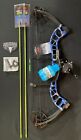 PSE D3 Bowfishing Compound Bow Blue Reel Snapshot Rest 2 Arrows New