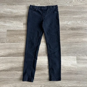 Levi’s Pull On Jeggings Black Denim Youth Girls 26X25 - Picture 1 of 16