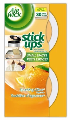Stick Ups Air Freshener, Sparkling Citrus, 2-Pk. - 6233885826 — 第 1/1 张图片
