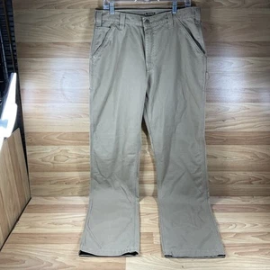Pantalones de trabajo Carhartt para hombre 34x36 caquis calce relajado sarga utilitarios BN0324-M NUEVOS CON ETIQUETAS NUEVOS - Imagen 1 de 19