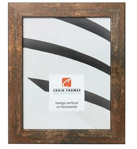 Cornici Craig Bauhaus 125, cornice 12x16 pollici, ruggine moderna... W3 - Foto 1 di 6