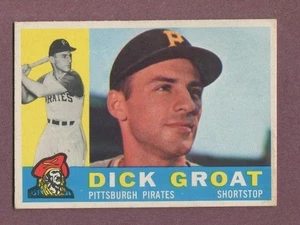 1960 TOPPS DICK GROAT #258 - PITTSBURGH PIRATES - EX-MT (2648) - Picture 1 of 2