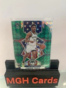 2021-22 Panini Mosaic Green CAMERON THOMAS #255 National Pride Brooklyn Nets - Picture 1 of 2