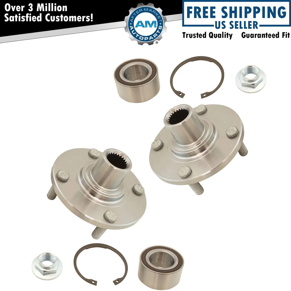 Kit de reparo de cubo de roda e rolamento par dianteiro TIMKEN para foco - Imagem 1 de 4