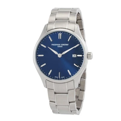 Reloj para hombre Frederique Constant Classics cuarzo esfera azul FC-220NS5B6B Foto 1 de 3