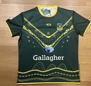 AUSTRALIAN KÄNGURUS RUGBY LEAGUE INDIGENES TRAININGSTRIKOT (XL) Neu - Bild 1 von 3