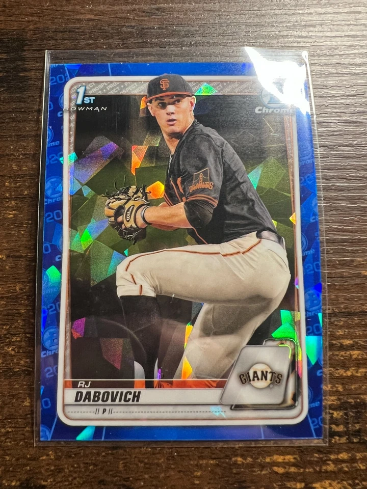 A118,529 - 2020 Bowman Chrome Draft Sapphire #BD148 RJ Dabovich - Image 1 of 1