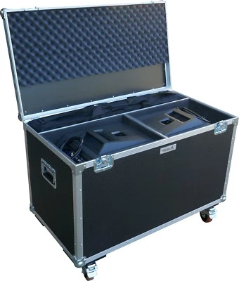 Electro-Voice EV Evolve 50 Column PA System Swan Flight Case Holds 2 (Hex) - Image 1 of 4