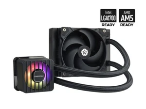 ENERMAX LIQMAXFLO SR 120 ARGB AIO CPU Liquid Cooler - 300W TDP & 3000 RPM VRM - Afbeelding 1 van 8