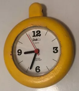 VTG 80's Clock No Rope DaliCo FLAVOR FAV Public Enemy DJ BOOTY HONG KONG Yellow - Picture 1 of 7