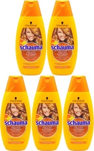 5x Schauma Shampoo FRUCHT + VITAMIN 400ml Superfrucht-Extrakte für normales Haar - Bild 1 von 13