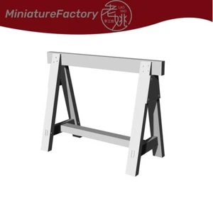 SSMODEL 1:144 Traffic Works Barricade Set 60pcs Railroads Scenery Miniatures - Picture 1 of 3