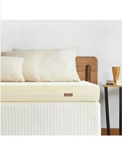 Inofia Sleep Memory Foam Mattress Topper, Indulgent Comfort. 90x200x5.5cm