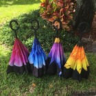 Reverse Opening Inverted Inside-Out/Upside Down/ C-Handle Umbrella Sale