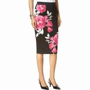 Alfani Printed Scuba Skirt Large Petal  (Size L, XL) NEW W TAG - Picture 1 of 5