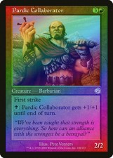 Pardic Collaborator FOIL Torment NM Red Uncommon MAGIC GATHERING CARD ABUGames